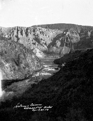 BC Archives # I-57591, Canyon of Chilcotin River