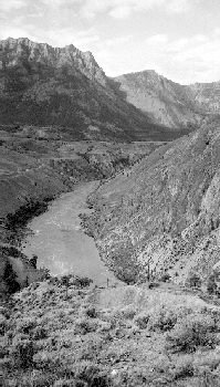 BC Archives # I-57871, Fraser River at Fountain, 1949