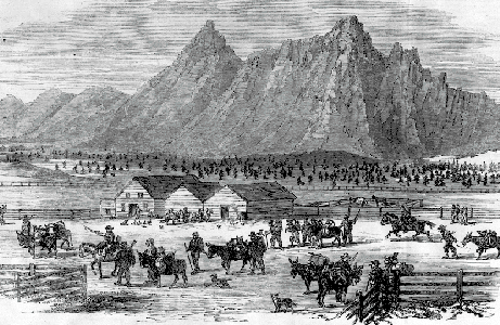 BC Archives # PDP01784, Scene at Fountain Flats, c.1860