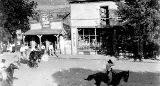 BC Archives # E-06892 Lillooet, C.A. Phair's Store