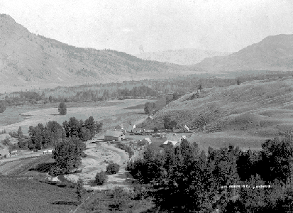 BC Archives # E-03334, Lower Hat Creek Ranch