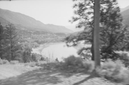 View from Lytton-Lillooet Road, 1950s