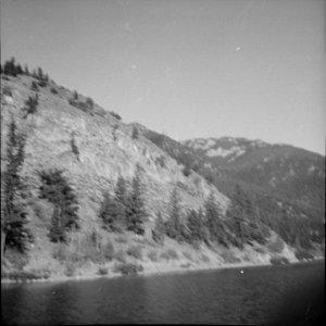 view of Pavilion Lake, '50s, Photo E Cleven