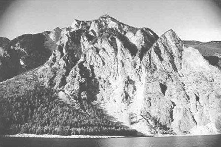 Photo: Mike Cleven, Seton Lake - Wide Angle of McNeils Bluffs