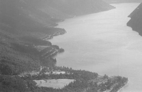 BC Archives # I-20553: Seton House, Shalalth (from lake)