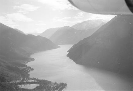 BC Archives # I-20553: Seton House, Shalalth (from lake)